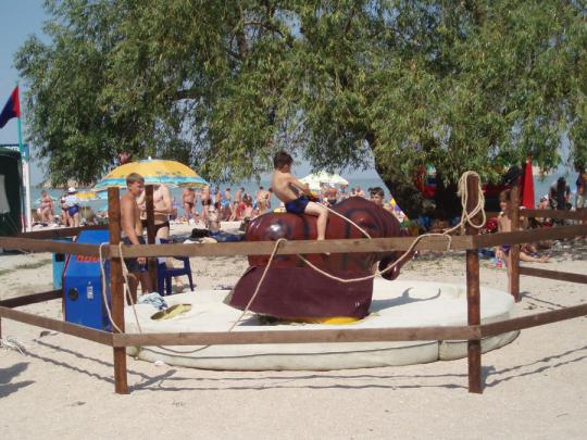 На пляже в Ейске На пляже в Ейске