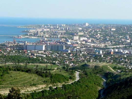 Вид на Новороссийск Вид на Новороссийск