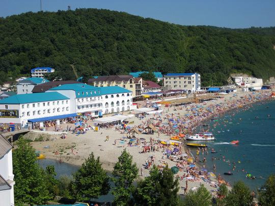 Пляж в Туапсе Пляж в Туапсе